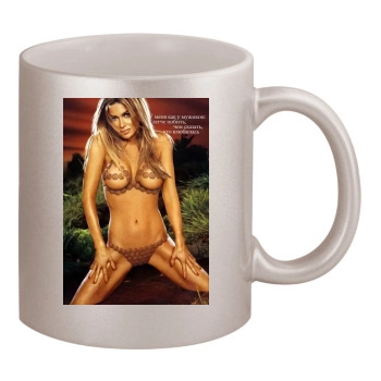 Carmen Electra 11oz Metallic Silver Mug