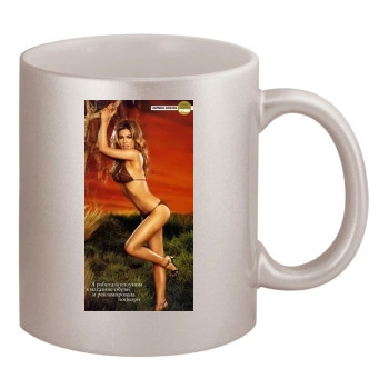 Carmen Electra 11oz Metallic Silver Mug