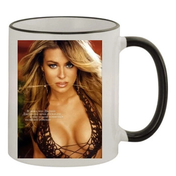 Carmen Electra 11oz Colored Rim & Handle Mug