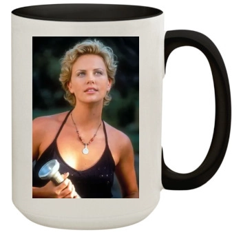 Charlize Theron 15oz Colored Inner & Handle Mug