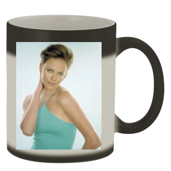 Charlize Theron Color Changing Mug