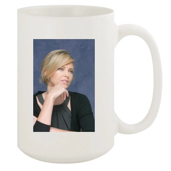 Charlize Theron 15oz White Mug