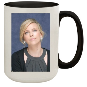 Charlize Theron 15oz Colored Inner & Handle Mug