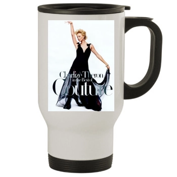 Charlize Theron Stainless Steel Travel Mug