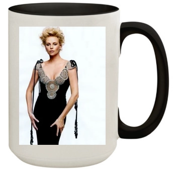 Charlize Theron 15oz Colored Inner & Handle Mug