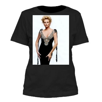 Charlize Theron Women's Cut T-Shirt