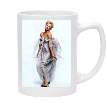 Charlize Theron 14oz White Statesman Mug