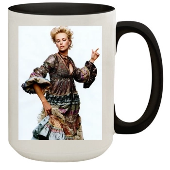 Charlize Theron 15oz Colored Inner & Handle Mug