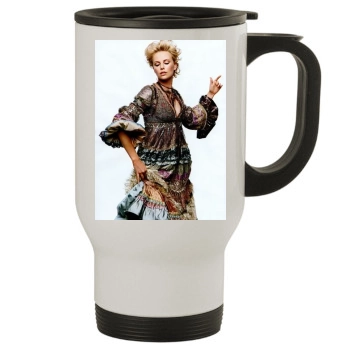 Charlize Theron Stainless Steel Travel Mug