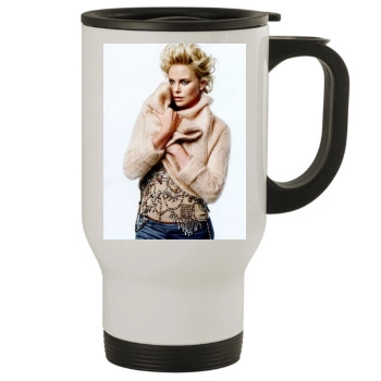 Charlize Theron Stainless Steel Travel Mug