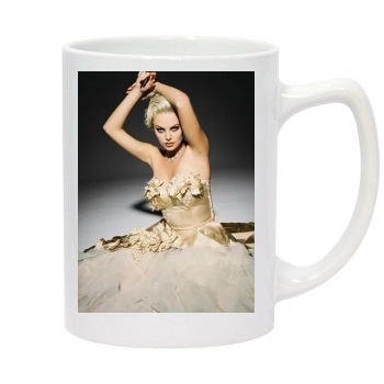 Charlize Theron 14oz White Statesman Mug