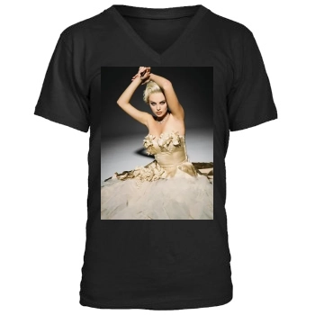 Charlize Theron Men's V-Neck T-Shirt