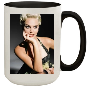 Charlize Theron 15oz Colored Inner & Handle Mug