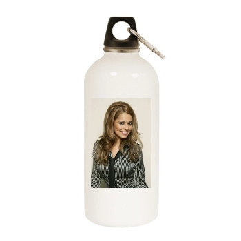 Cheryl Cole White Water Bottle With Carabiner