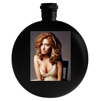 Christina Aguilera Round Flask