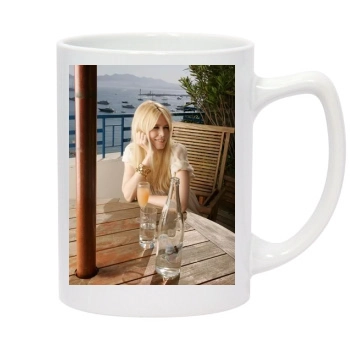 Claudia Schiffer 14oz White Statesman Mug