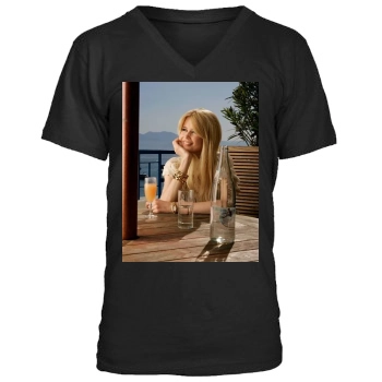 Claudia Schiffer Men's V-Neck T-Shirt