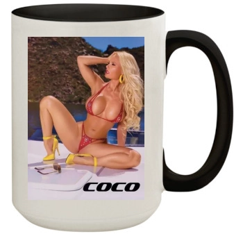 Coco Austin 15oz Colored Inner & Handle Mug