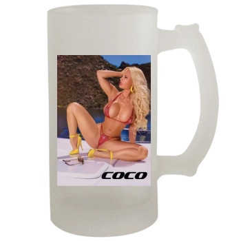 Coco Austin 16oz Frosted Beer Stein