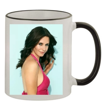 Courteney Cox 11oz Colored Rim & Handle Mug