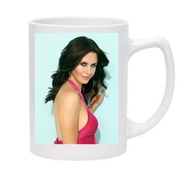 Courteney Cox 14oz White Statesman Mug