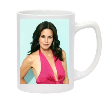 Courteney Cox 14oz White Statesman Mug