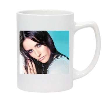 Courteney Cox 14oz White Statesman Mug