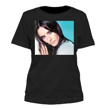 Courteney Cox Women's Cut T-Shirt