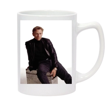 Daniel Craig 14oz White Statesman Mug