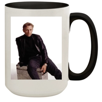 Daniel Craig 15oz Colored Inner & Handle Mug