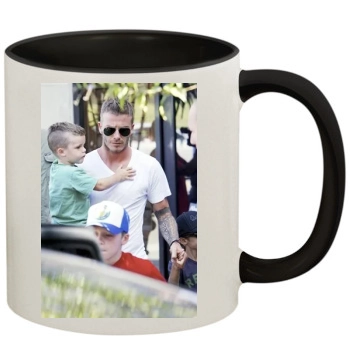 David Beckham 11oz Colored Inner & Handle Mug