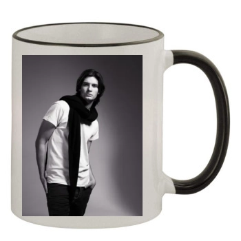 Ben Barnes 11oz Colored Rim & Handle Mug