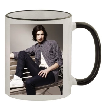 Ben Barnes 11oz Colored Rim & Handle Mug