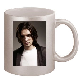 Ben Barnes 11oz Metallic Silver Mug