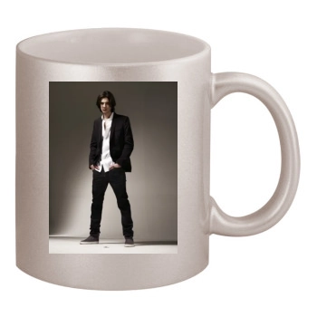 Ben Barnes 11oz Metallic Silver Mug