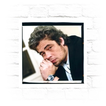 Benicio del Toro Metal Wall Art