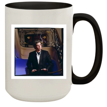 Benicio del Toro 15oz Colored Inner & Handle Mug