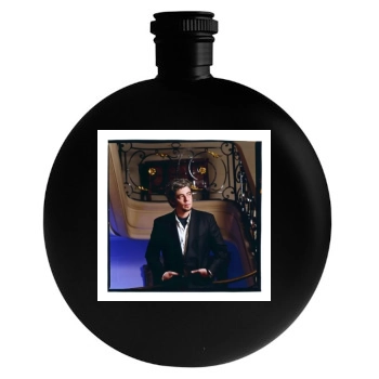 Benicio del Toro Round Flask