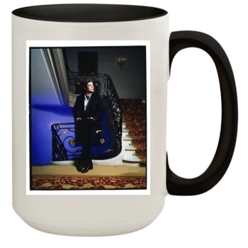 Benicio del Toro 15oz Colored Inner & Handle Mug