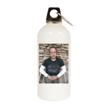 Billy Boyd White Water Bottle With Carabiner