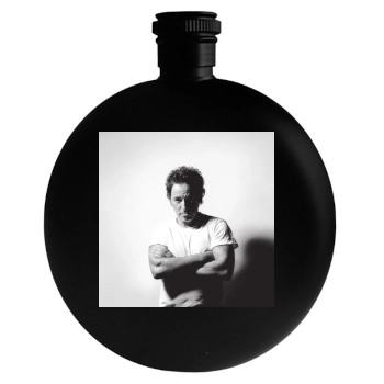 Bruce Springsteen Round Flask