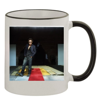 Bruce Springsteen 11oz Colored Rim & Handle Mug