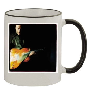 Bruce Springsteen 11oz Colored Rim & Handle Mug