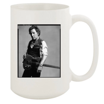 Bruce Springsteen 15oz White Mug