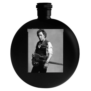 Bruce Springsteen Round Flask