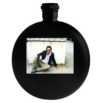 Bruce Springsteen Round Flask