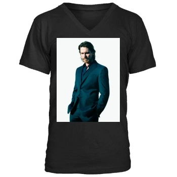 Christian Bale Men's V-Neck T-Shirt