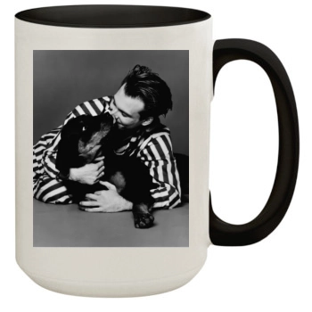 Christian Slater 15oz Colored Inner & Handle Mug