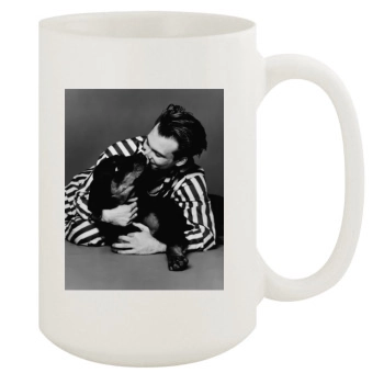 Christian Slater 15oz White Mug