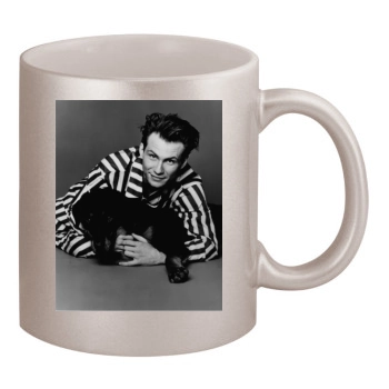 Christian Slater 11oz Metallic Silver Mug